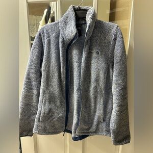 The North Face Heathered Gray Fleece Jacket